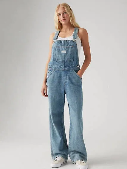 Levi's Women's Baggy Corduroy Overalls