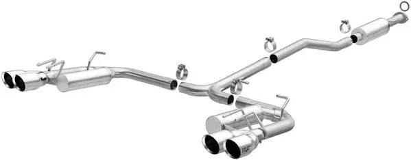 MagnaFlow 18-19 Toyota Camry GSE 3.5L Street Series Cat-Back Exhaust w/Polished Tips