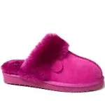 Fireside By Dearfoams Women&#039;s Sydney Genuine Shearling Scuff Slipper