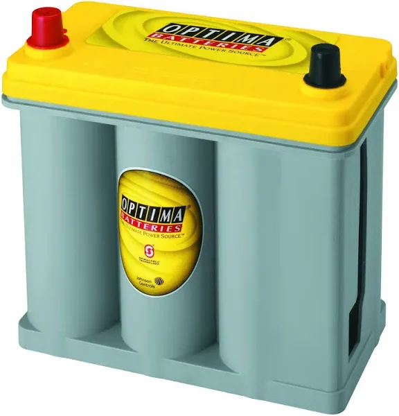 OPTIMA BATTERIES (D51 YT UNBOXED)SEALED LEAD ACID BATTERY  GROUP 51 YELLOW TOP D