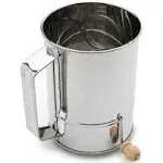 Fox Run 4-Cup Stainless Steel Flour Sifter