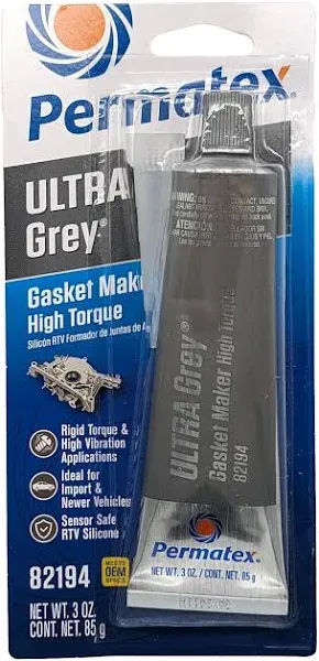 Permatex Ultra Grey RTV Silicone Gasket Maker 82194