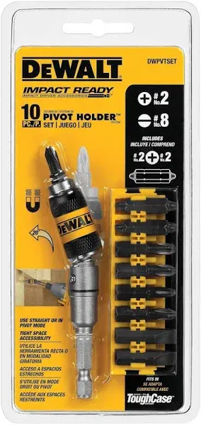 DeWALT Pivot Holder Set with Bit Bar