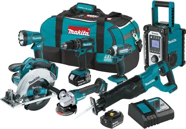 Makita XT704 18V LXT Lithium-Ion Cordless Combo Kit