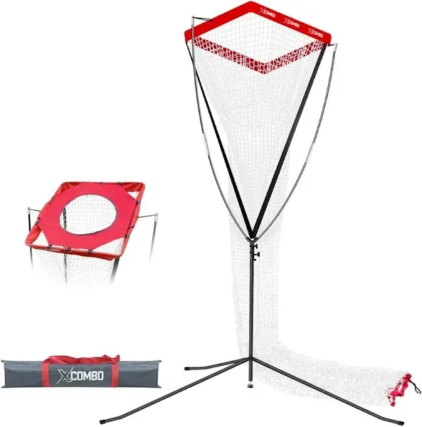 Volleyball Setter Trainer Net, Adjustable Height for Indoor and Outdoor Pract...