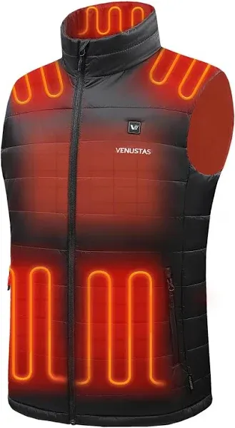 Venustas Women's Heated Vest with Battery Pack