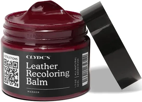 Leather Recoloring Balm | Non Toxic Leather Color Restorer | 21 Colors