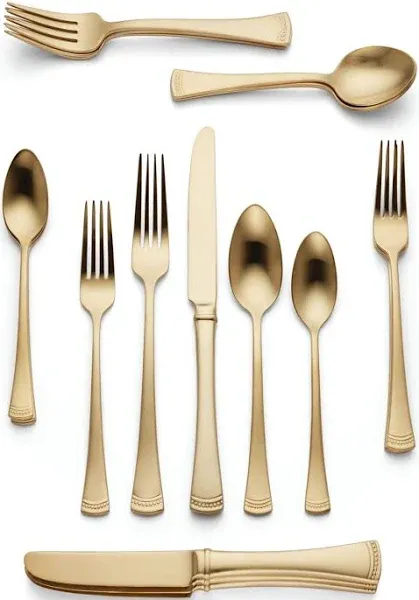 Lenox Portola Gold 20-Piece Flatware Set