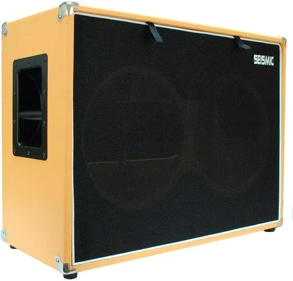 Seismic Audio Luke-2x12C Empty Guitar Speaker Cabinet