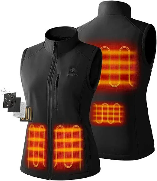 Women's ORORO Heated Softshell Vest