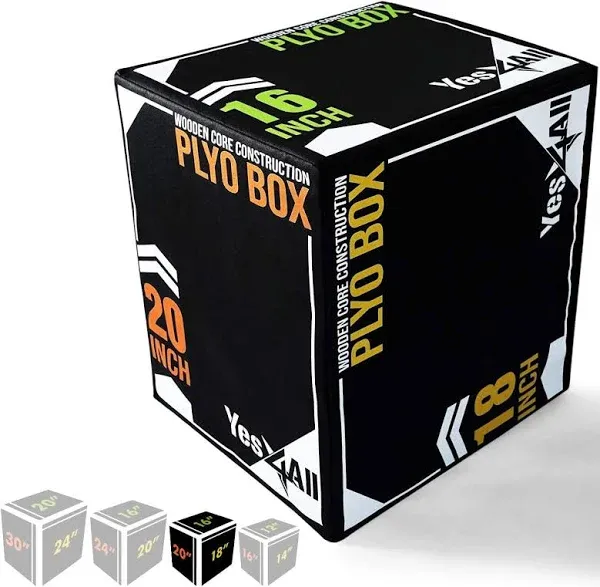 Yes4All 3-in-1 Soft Plyo Box