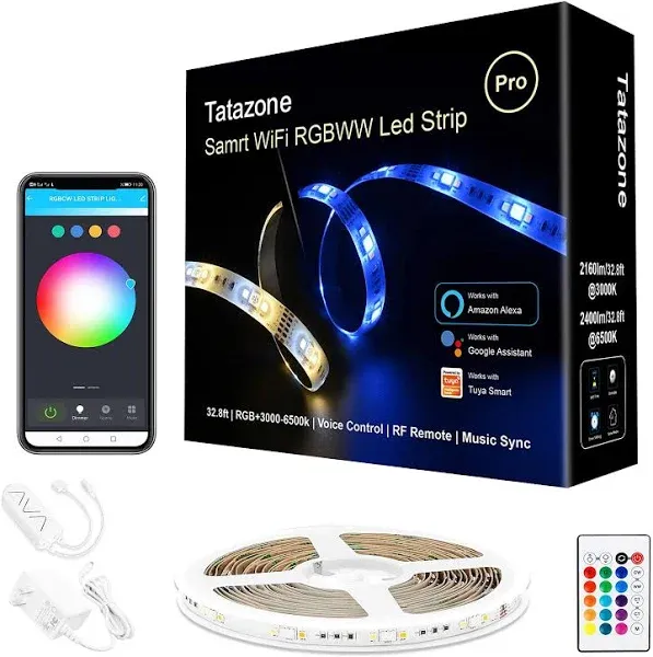 Tatazone RGBWW Smart LED Strip Lights