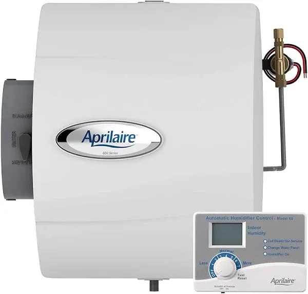 Aprilaire Bypass Humidifier - 17 GPD - 24V - Automatic