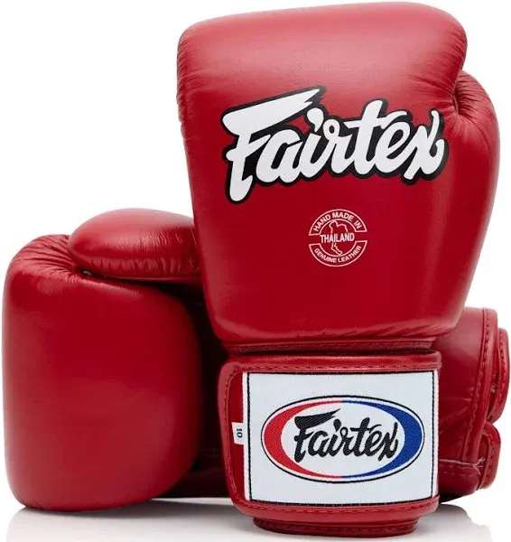 GENUINE Fairtex KIDS Boxing Glove TightFit Design Real Leather 7Days Made(4/6oz)