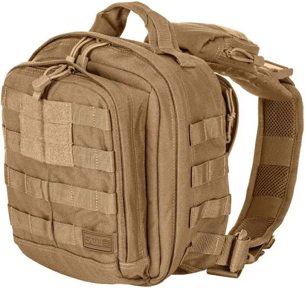 5.11 Tactical Rush MOAB 6 Sling Pack, Water-Resistan<wbr/>t, Customizable, Style 56963