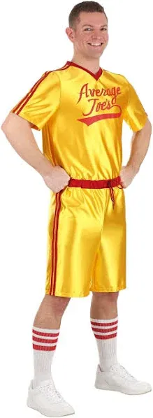 Crazy Dodgeball Average Joe's Adult Jersey Costume Set