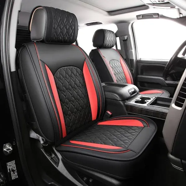 JOJOBAY Chevy Silverado Seat Covers,Leather Seat Covers for GMC Sierra,Custom.<wbr/>..