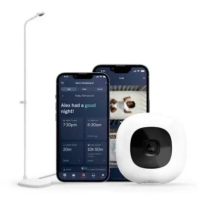 Nanit Pro Smart Baby Monitor & Wall Mount