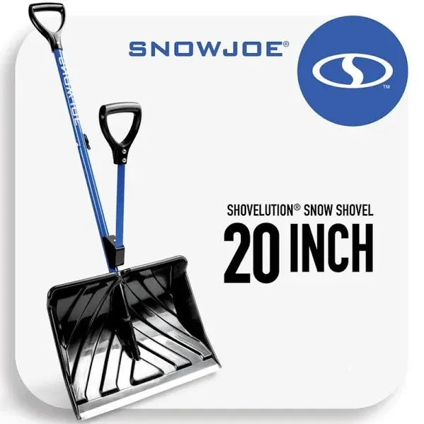 Snow Joe Shovelution Snow Shovel Strain-Reducing