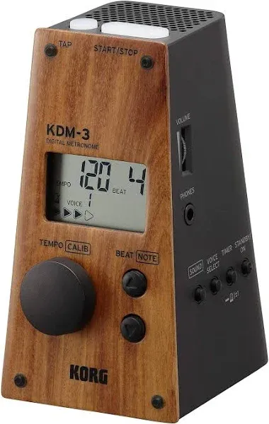 Korg KDM-3 Digital Metronome (Black)