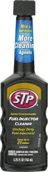 STP Fuel Injector Cleaner, Super Concentrated - 5.25 fl oz