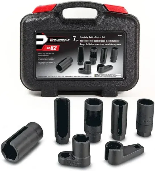 Powerbuilt 7 PC Specialty Switch Socket Set