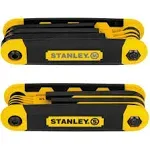 Stanley STHT71839 Folding Metric and Sae Hex Keys, 2-Pack