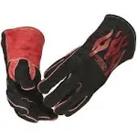 Lincoln Electric Traditional MIG/Stick Welding Gloves | 14" Lined Leather | Kevlar Stitching | K2979-ALL