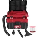 Milwaukee 0970-20 M18 Fuel PACKOUT 2.5 Gallon Wet/Dry Vacuum