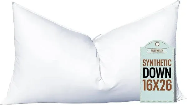 Pillowflex Synthetic Down Pillow Insert