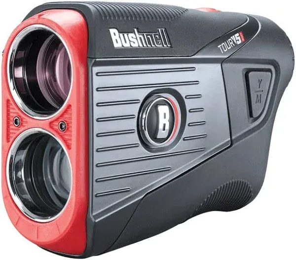 Bushnell Tour V5 Shift Rangefinder Patriot Pack, Slope Bite Mounting Visual Jolt