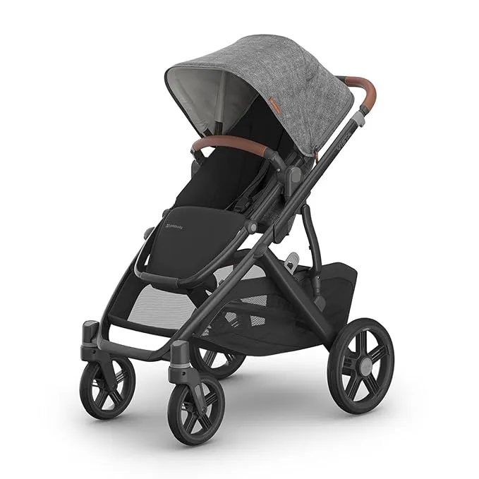 UPPAbaby Vista V3 Single-to-Double Stroller - Savannah (Pearl Gray Jacquard)