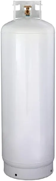 Variable 100 lb Steel Propane/LP Cylinder Tank