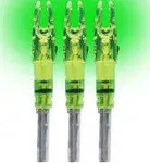 Lumenok Signature Lighted Nock - 3 Pack - Green