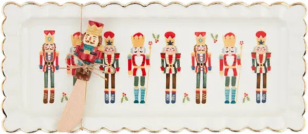 Mud Pie Nutcracker Hostess Set