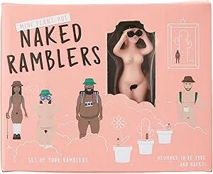 Gift Republic Mini Plant Pot Naked Ramblers