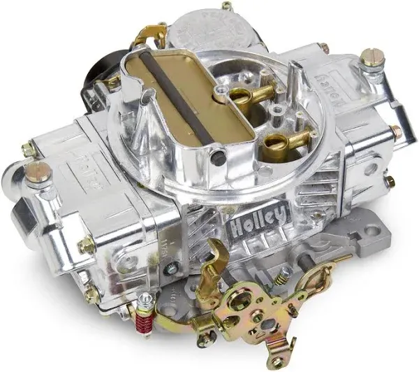 Holley® 0-80458SA Carburetor - Polished, Aluminum, Universal, Sold individually