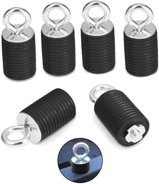 6x Fits POLARIS RANGER General Lock Ride Holes ATV Tie Down Anchor UTV Universal