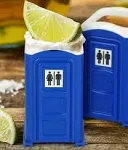 Porta Potty Shot Glasses