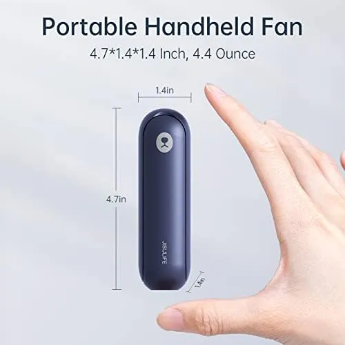 JISULIFE Portable Handheld fan, Mini Rechargeable | adamsbargainshop