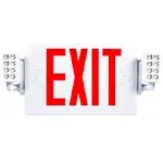 Sunco Red Exit Signs