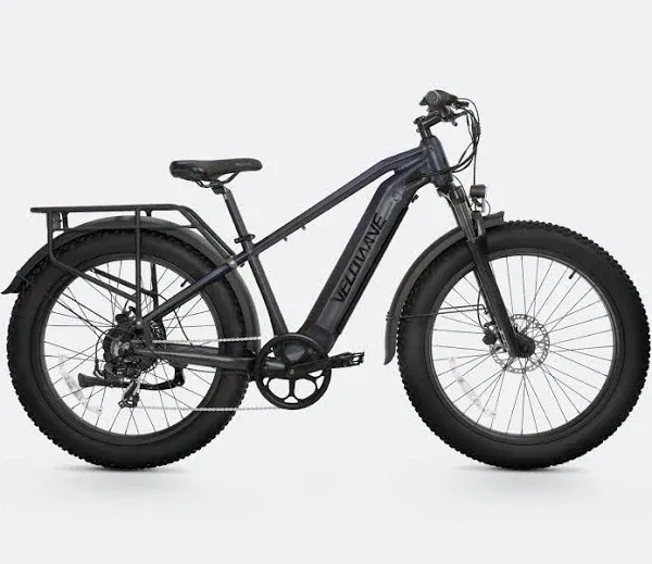 Velowave Ranger 2.0 750W Fat Tire Electric Bike w/ Thumb Throttle