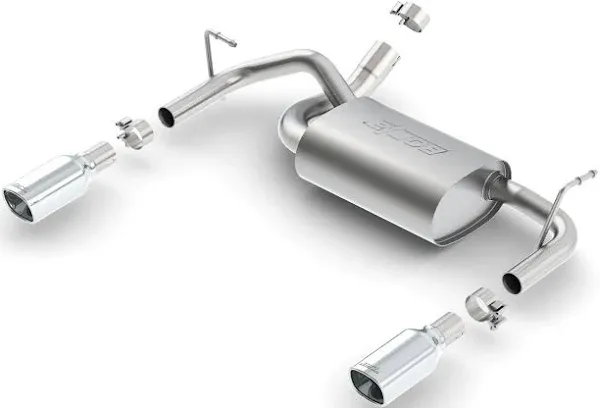 Borla Touring Rear Exhaust System for Jeep Wrangler