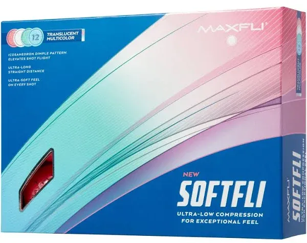 Maxfli Softfli Matte Golf Balls