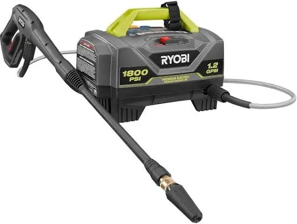 RYOBI 1,800 PSI 1.2 GPM Electric Pressure Washer