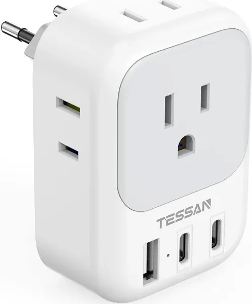 TESSAN Type C Travel Adaptor