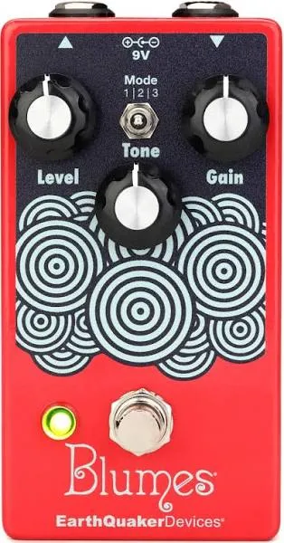 EarthQuaker Devices Blumes Low Signal Shredder Bass Overdrive, Russo Music Exclusive Tangelo/Cobalt Blue