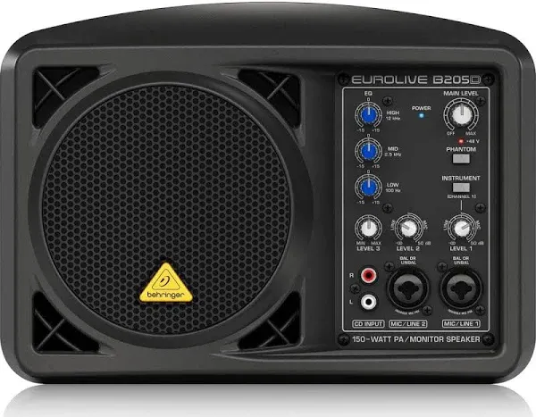 Behringer Eurolive B205D Active PA/Monitor Speaker