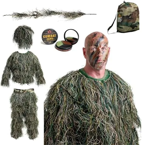 Arcturus Kids Ultra-Light Woodland Ghillie Suit