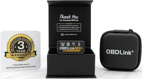 OBDLINK MX+ OBD2 Bluetooth Car scan tool Scanner for iPhone Android Windows NEW